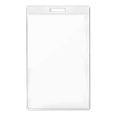 BADGO - Porta badge trasparente 7,5x12