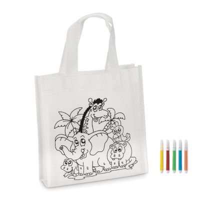 SHOOPIE - Mini borsa shopper da colorare