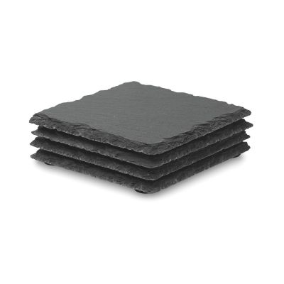 SLATE4 - Sottobicchieri con base in eva