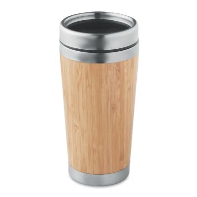 RODEODRIVE+ - Thermos doppio strato bamboo 400ml