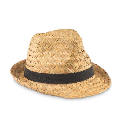 MONTEVIDEO - Cappello in paglia naturale
