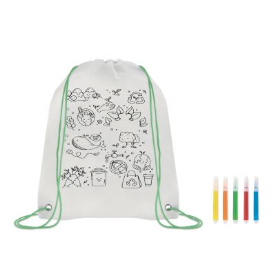 CARRYDRAW - Sacca da colorare in non woven