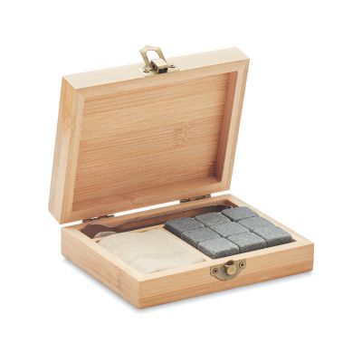 DUNDALK - Set whisky in bamboo