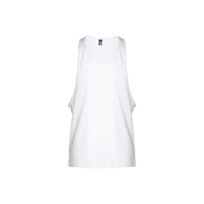 THC IBIZA WH - T-shirt da uomo in cotone con maniche divise