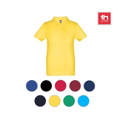 THC ADAM KIDS - Polo in cotone a maniche corte per bambini (unisex)