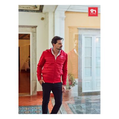 THC SKOPJE - Giacca da uomo con cappuccio in taffetà 300T