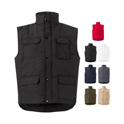 VL MEFITIS - Gilet imbottito con diverse tasche (220g/m²), in poliestere (100%)