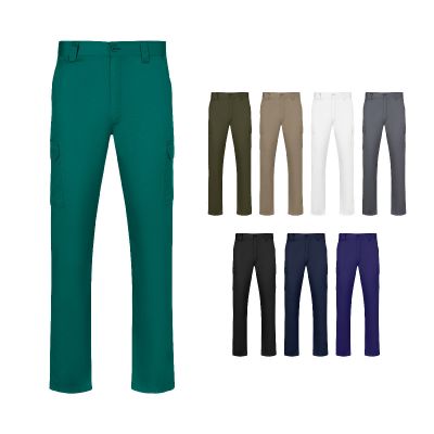 VL HERMES - Pantaloni con diverse tasche in twill (190 g/m²)