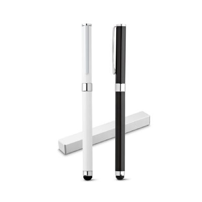 TOUCH - Penna roller in acciaio inox brillante con punta touch