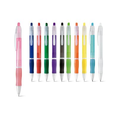 SLIM BK - Penna a sfera in ABS con finitura antiscivolo