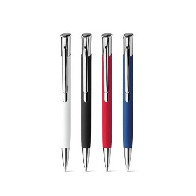 OLAF SOFT - Penna a sfera in alluminio con finitura in gomma