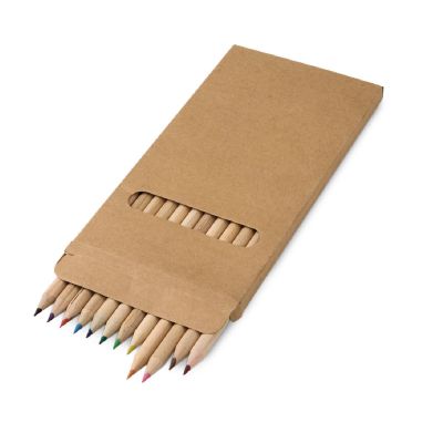 CROCO - Scatola con 12 matite colorate