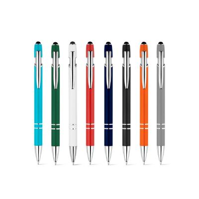 NEIL - Penna a sfera con corpo in alluminio riciclato (100% rAL) e punta tattile