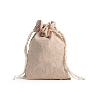 GIBRALTAR - Sacchetto regalo in cotone riciclato (70%), poliestere (30% rPET) (140 g/m²)
