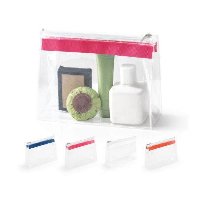 CHASTAIN - Pochette in EVA trasparente con cerniera