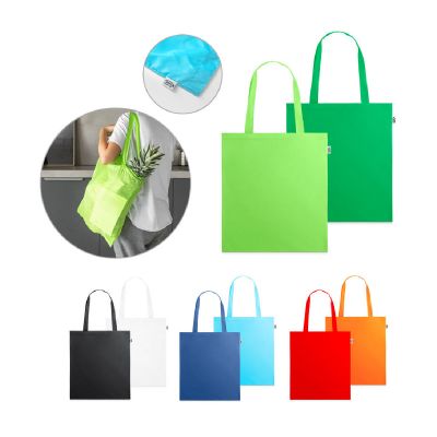 MAPUTO - Shopper in 190T poliestere riciclato (100% rPET)