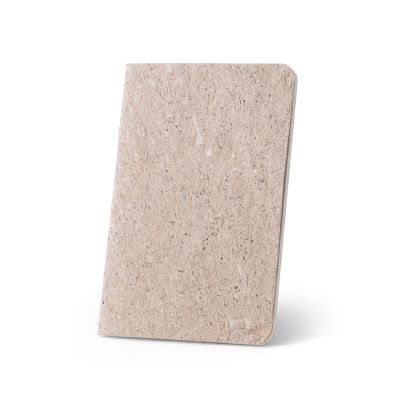TEAPAD SOFT - Block notes A6 con copertina flessibile fabbricata tramite gli scarti delle foglie di té (65%)