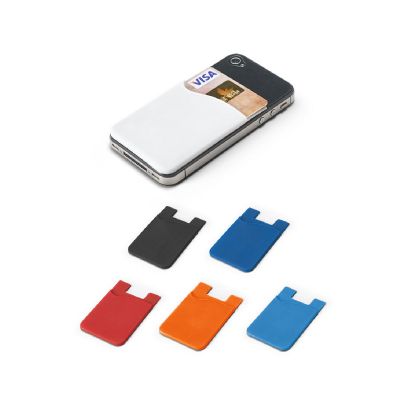 SHELLEY - Portatessere per smartphone in silicone