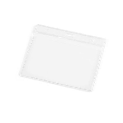 FORSYTH - Porta badge identificativo orizzontale in PVC