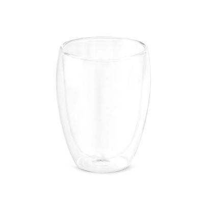 MACHIATO DUO - Set di 2 tazze in vetro borosilicato