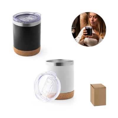 SOLBERG TUMBLER - Bicchiere da viaggio in acciaio inox 400 mL