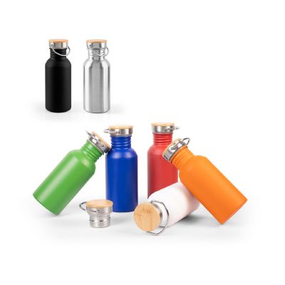 EWING - Bottiglia in acciaio inossidabile (90% riciclato)a parete singola