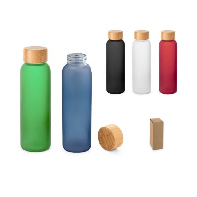 LILLARD GLASS - Bottiglia in vetro satinato da 520 ml