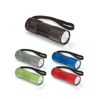 FLASHY - Torcia in alluminio con 9 LED