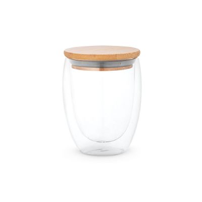 ECUADOR L - Bicchiere da viaggio in vetro borosilicato 350 mL
