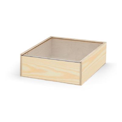 BOXIE CLEAR L - Scatola di legno L