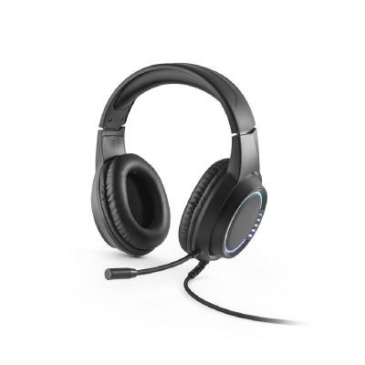 THORNE HEADSET RGB - Cuffie da gioco in ABS con cavo da 2 m, microfono e luci LED RGB