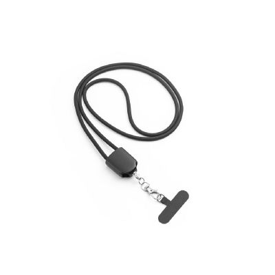 ZEWAIL - Cordino Lanyard con supporto per smartphone incluso, cavo USB-C e diversi adattatori in ABS riciclato e TPE riciclato