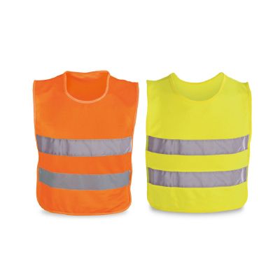 MIKE - Gilet riflettente per bambini. 100% poliestere
