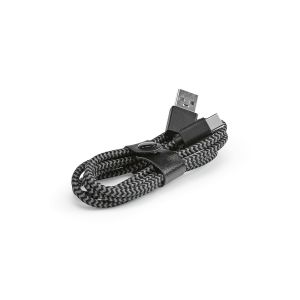 LEIBNIZ - Cavo in rPET da 1 metro. Connessione USB-C a USB-A