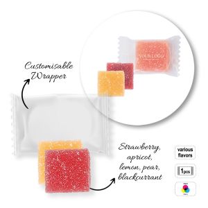 PURE FRUIT - gellatine ricoperte di zucchero
