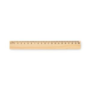 RULER20 - Righello in legno 20 cm