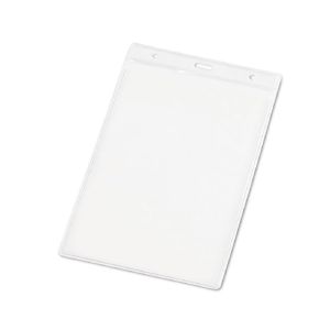 WHITMAN - Porta badge identificativo verticale in PVC
