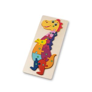 DIPLODOCO - Puzzle in legno compensato a forma di dinosauro