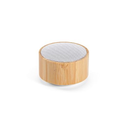 EINSTEIN - Speaker in Bamboo e rABS, con batteria da 400mAh