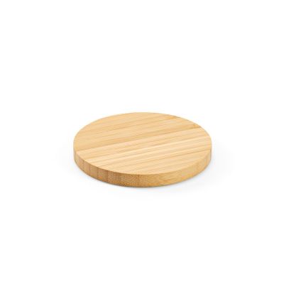 KEPLER - caricatore wireless in bamboo da 15W. Porta USB-C