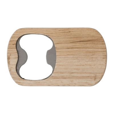 AVIANA - Apribottiglie in legno di faggio e acciaio inox 