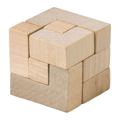 AMBER - Puzzle Cubo, gioco in legno 