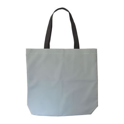 JORDYN - Shopping bag riflettente in poliestere 100 D 