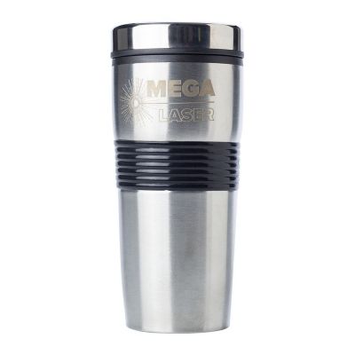 BENITO - Tazza da viaggio in acciaio inox, capacità 500 ml 