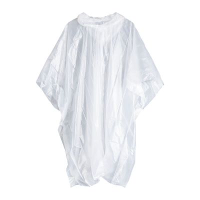 HINA - Poncho monouso in PLA trasparente 