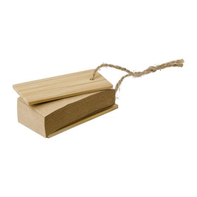 KINGSTON - Set memo con copertina in bambù