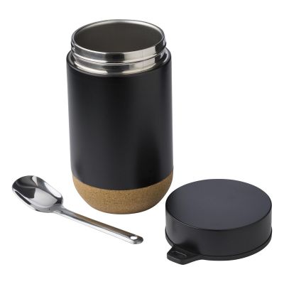 NASH - Lunch Box termico in acciaio inox a doppia parete 