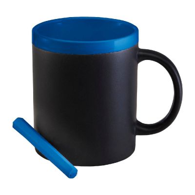 CLAUDE - Tazza in ceramica, uso lavagna, capacità 300 ml 