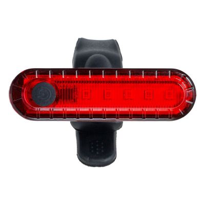 PRISKA - Luce per bici ricaricabile, in ABS 