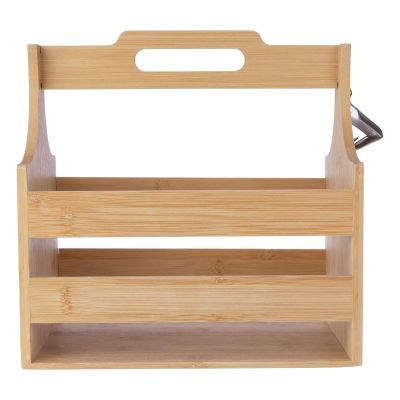 HANS - Portabottiglie in bambù 